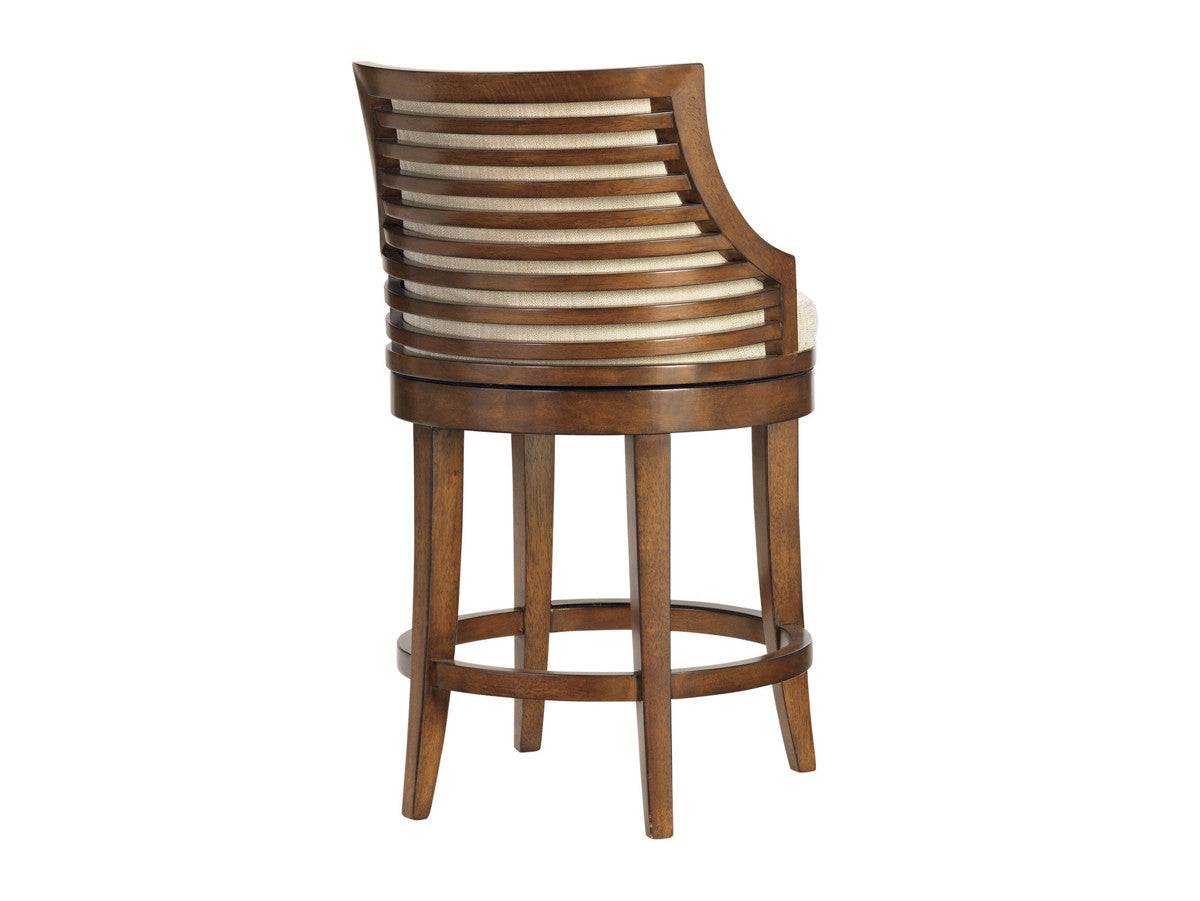Ocean Club Cabana Swivel Counter Stool By Tommy Bahama