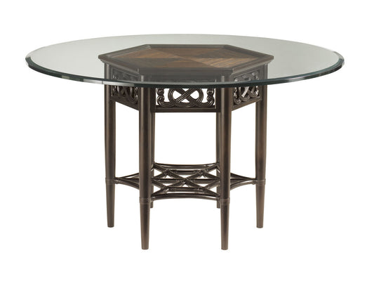 Sugar and Lace Dining Table With Glass Top