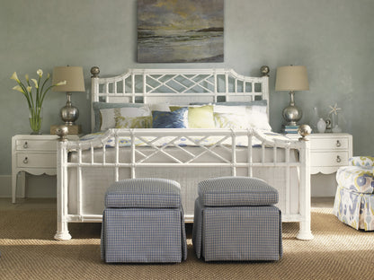 Ivory Key Half Moon Caye Ottoman