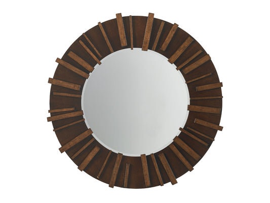 Island Fusion Kobe Round Mirror by Tommy Bahama