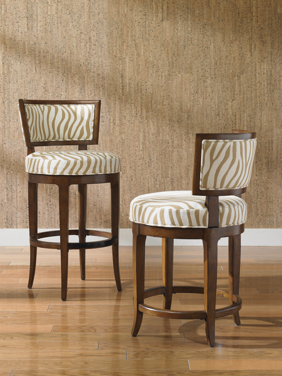 Island Fusion Macau Swivel Counter Stool by Tommy Bahama