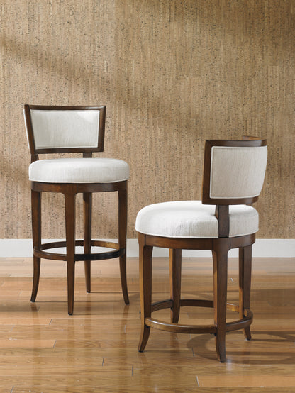 Island Fusion Macau Swivel Bar Stool by Tommy Bahama
