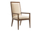 Island Fusion Natori Slat Back Arm Chair by Tommy Bahama