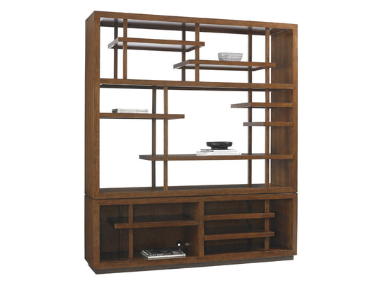 Island Fusion Taipei Media Bookcase