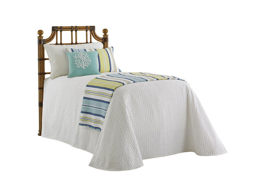 Twin Palms St. Kitts Rattan Headboard By Tommy Bahama