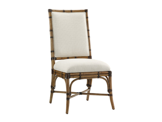 Twin Palms Summer Isle Upholstered Side Chair By Tommy Bahama
