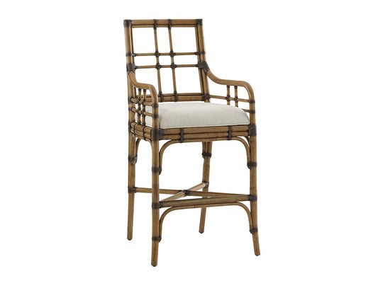 Twin Palms Lands End Bar Stool By Tommy Bahama
