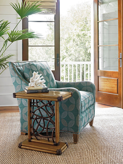 Twin Palms Angler Accent Table By Tommy Bahama