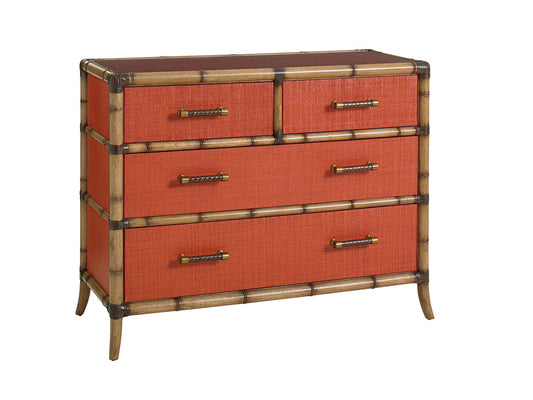 Twin Palms Red Coral Chest By Tommy Bahama