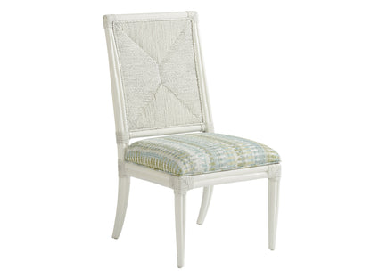 Ocean Breeze Sea Winds Upholstered Side Chair