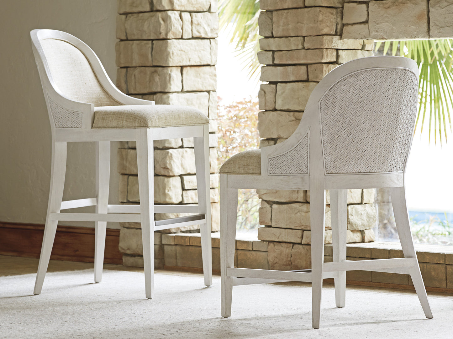 Ocean Breeze Lantana Counter Stool By Tommy Bahama