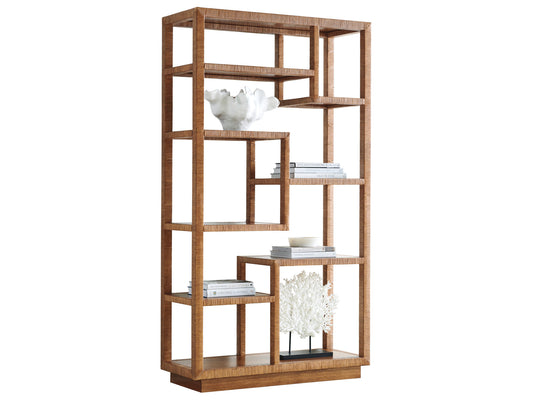 Palm Desert Bryce Raffia Etagere