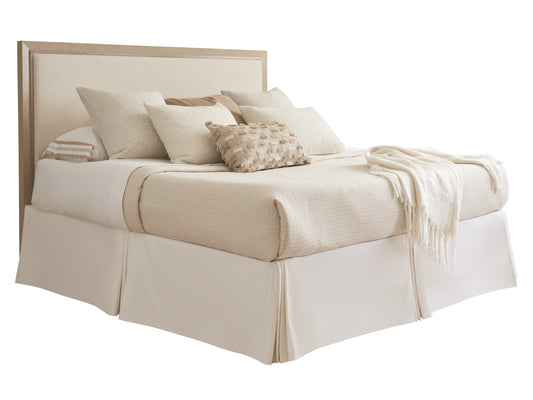 Sunet Key Shadow Finish Grayson Upholstered Bed