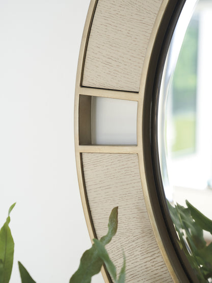 Sunet Key Nina Round Mirror By Tommy Bahama