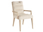 Sunet Key Aiden Channeled Upholstered Arm Chair
