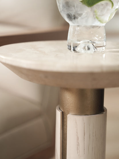 Sunet Key Carver Accent Table By Tommy Bahama