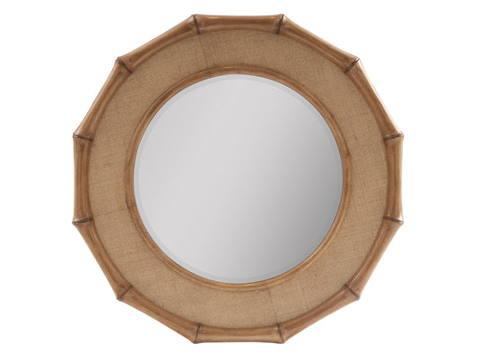 Key Biscayne Cobia Round Mirror by Tommy Bahama