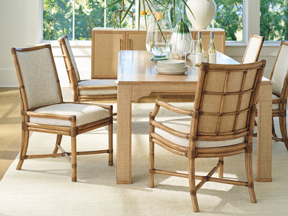 Key Biscayne Oceanside Rattan Side Chair