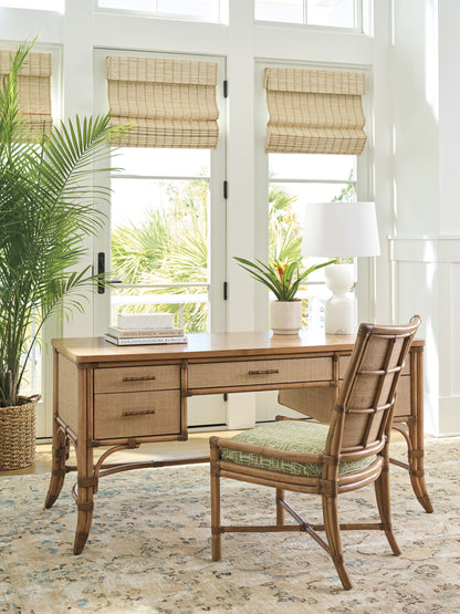 Key Biscayne Oceanside Rattan Side Chair