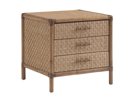 Key Biscayne Coral Reef Square End Table