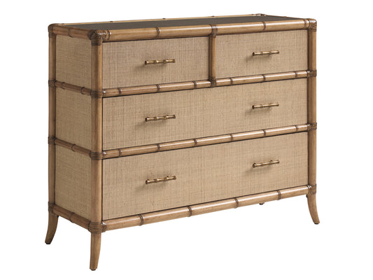 Key Biscayne Dolphin Cay Hall Chest