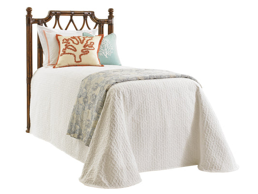 BALI HAI Island Breeze Rattan Twin Headboard