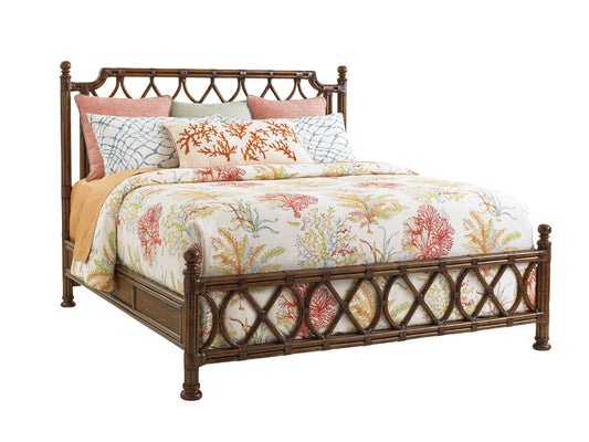 BALI HAI Island Breeze Rattan Bed
