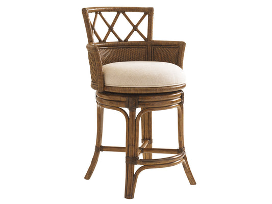 BALI HAI Kamala Bay Swivel Counter Stool by Tommy Bahama