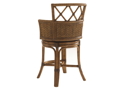 BALI HAI Kamala Bay Swivel Counter Stool by Tommy Bahama