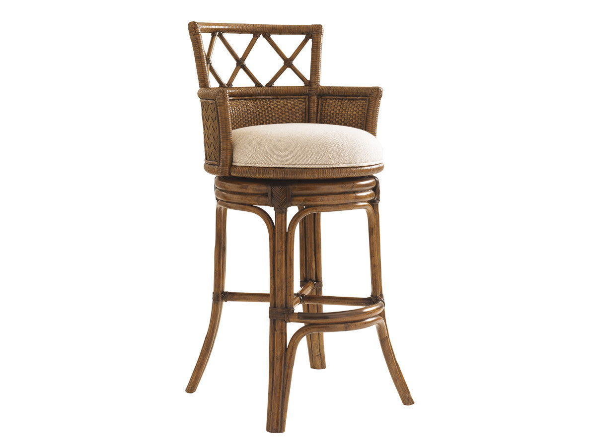 BALI HAI Kamala Bay Swivel Bar Stool by Tommy Bahama