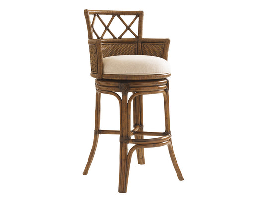 BALI HAI Kamala Bay Swivel Bar Stool by Tommy Bahama
