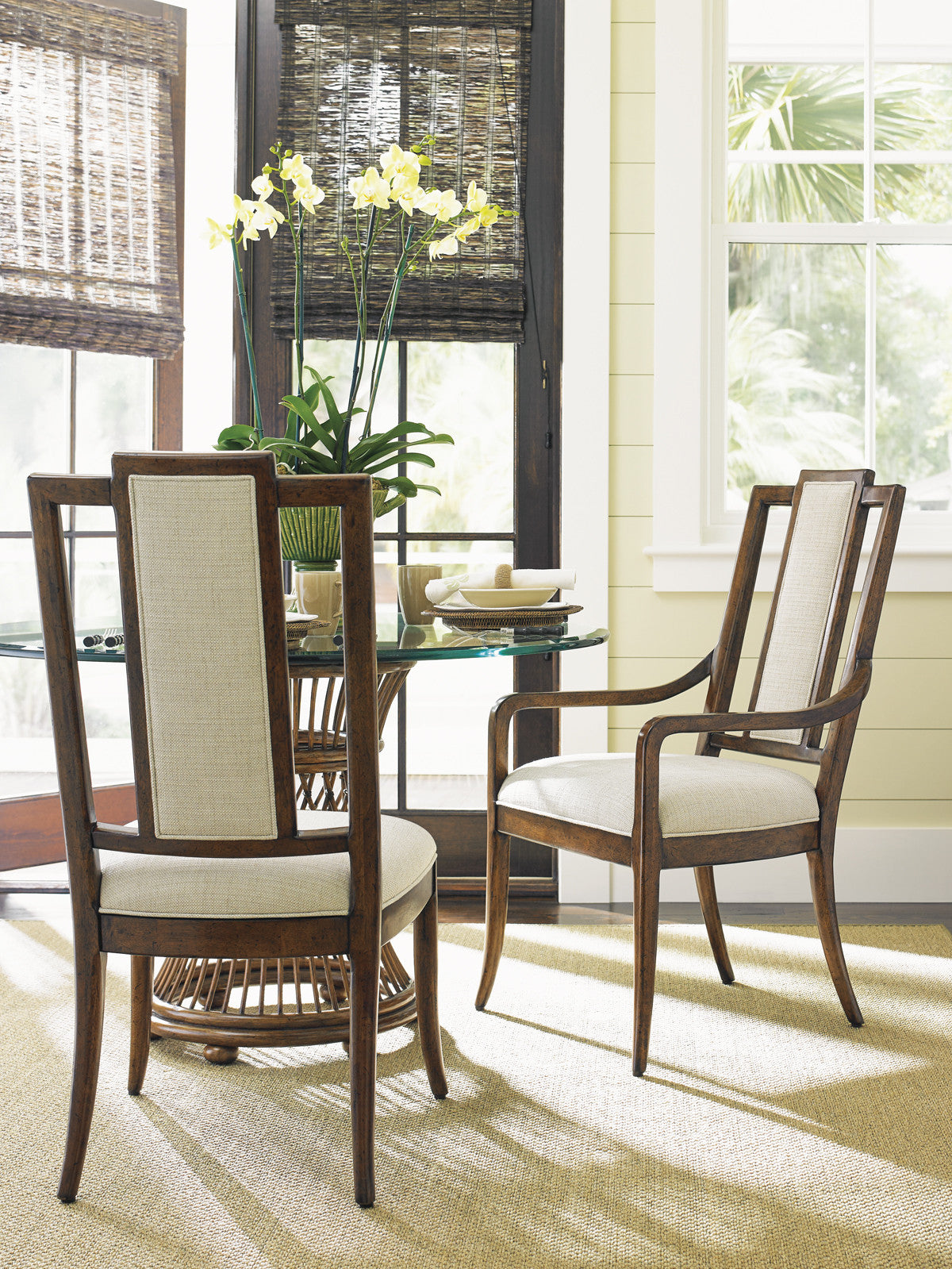 BALI HAI St. Barts Splat Back Arm Chair