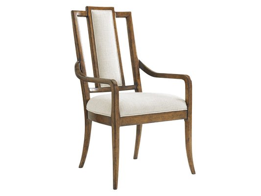 BALI HAI St. Barts Splat Back Arm Chair