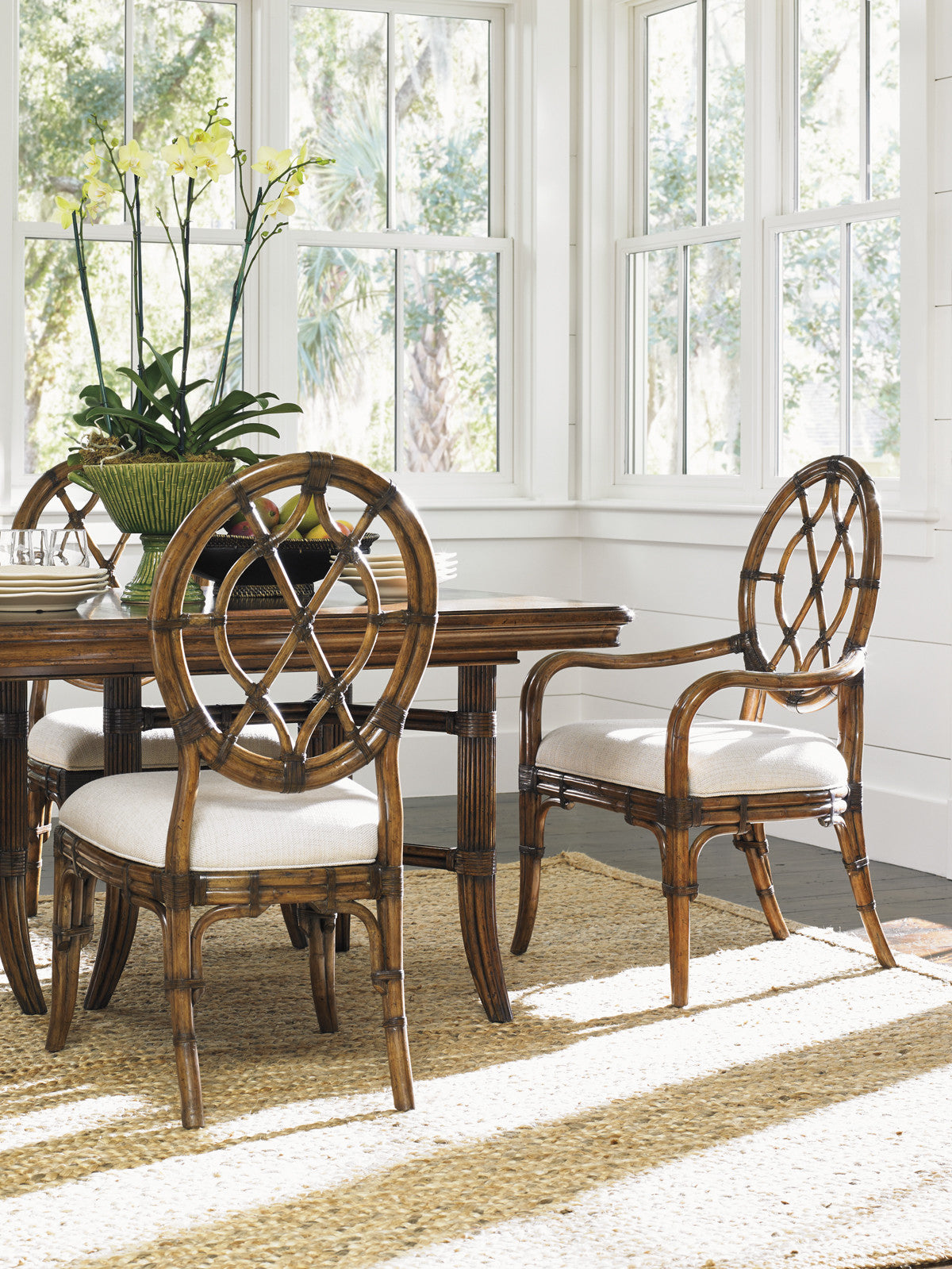 BALI HAI Cedar Key Oval Back Side Chair