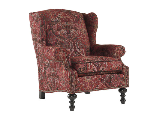 Royal Kahala Batik Wing Chair By Tommy Bahama