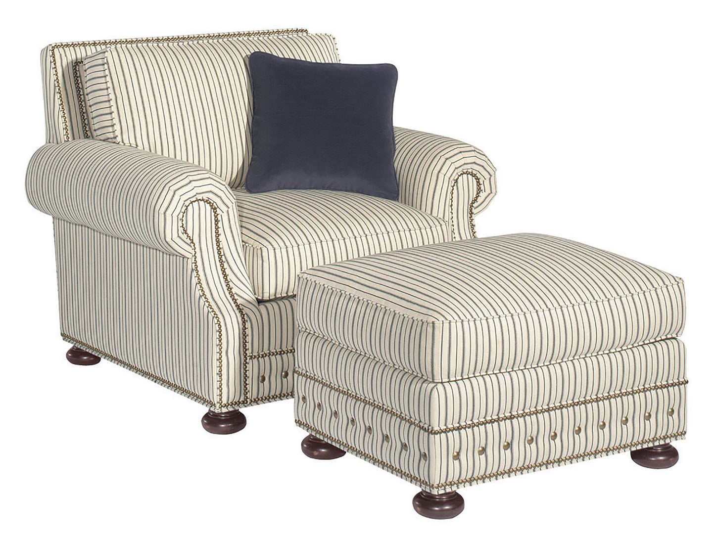 Kingstown Devon Ottoman By Tommy Bahama