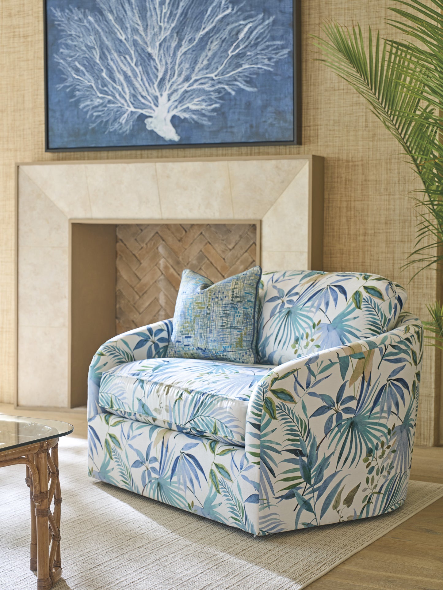 Key Biscayne Moorings Swivel Chair