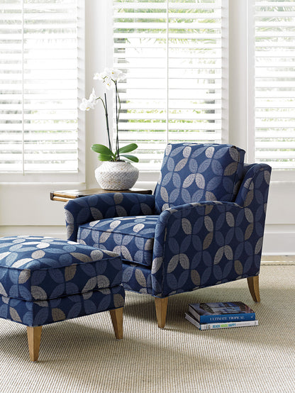 Twin Palms Coconut Grove Ottoman By Tommy Bahama