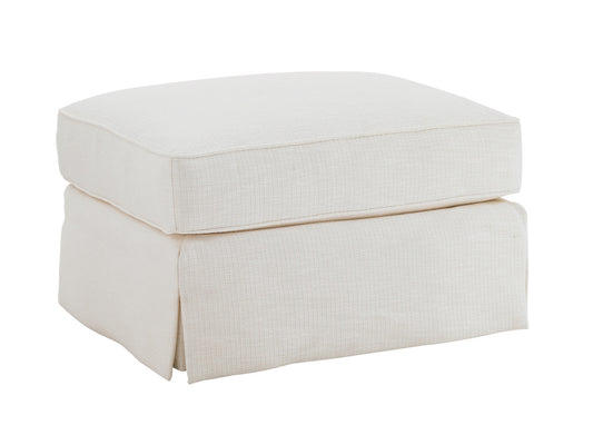 Ivory Key Long Bay Ottoman by Tommy Bahama