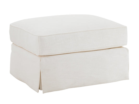 Ivory Key Crystal Caves Ottoman by Tommy Bahama