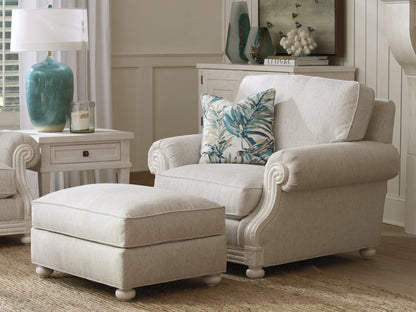 Ocean Breeze Coral Gables Ottoman