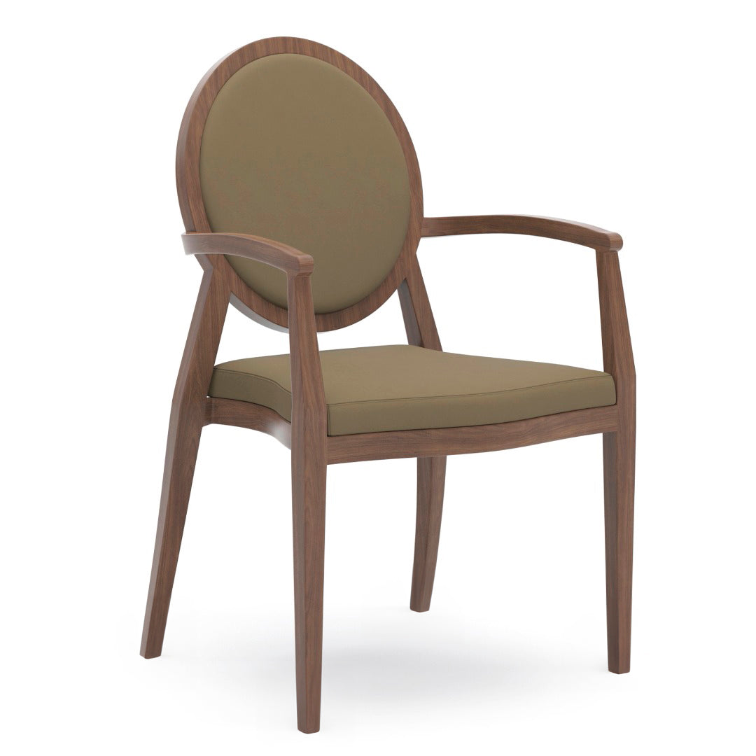 7952 / 7952-1AB Aluminum Stacking Armchair – Seiden Company