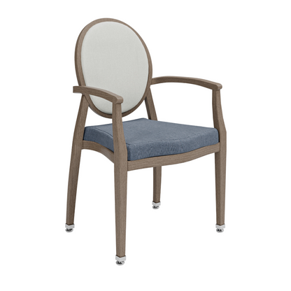 7952 / 7952-1AB Aluminum Stacking Armchair