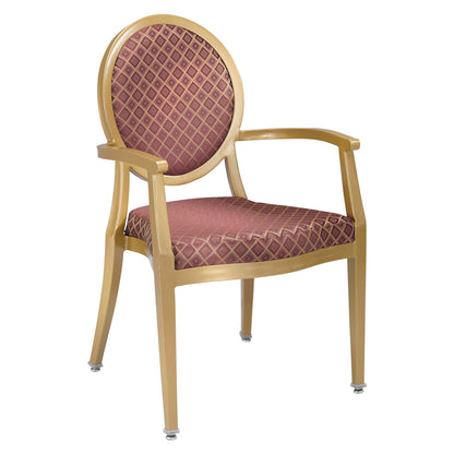 7952 / 7952-1AB Aluminum Stacking Armchair