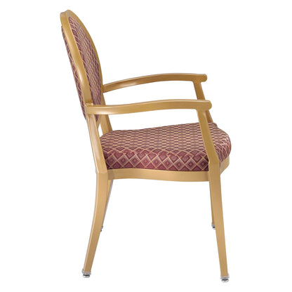 7952 / 7952-1AB Aluminum Stacking Armchair