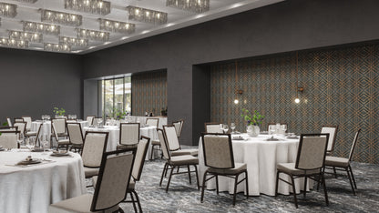 8214 Aluminum Banquet Chair with Action Back