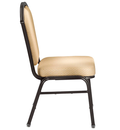 8555 / 8555-AB Aluminum Stacking Banquet Chair with Action Back