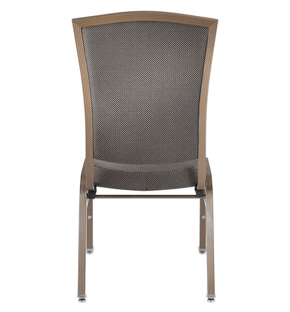 8659 / 8659-AB Aluminum Stacking Banquet Chair with Action Back