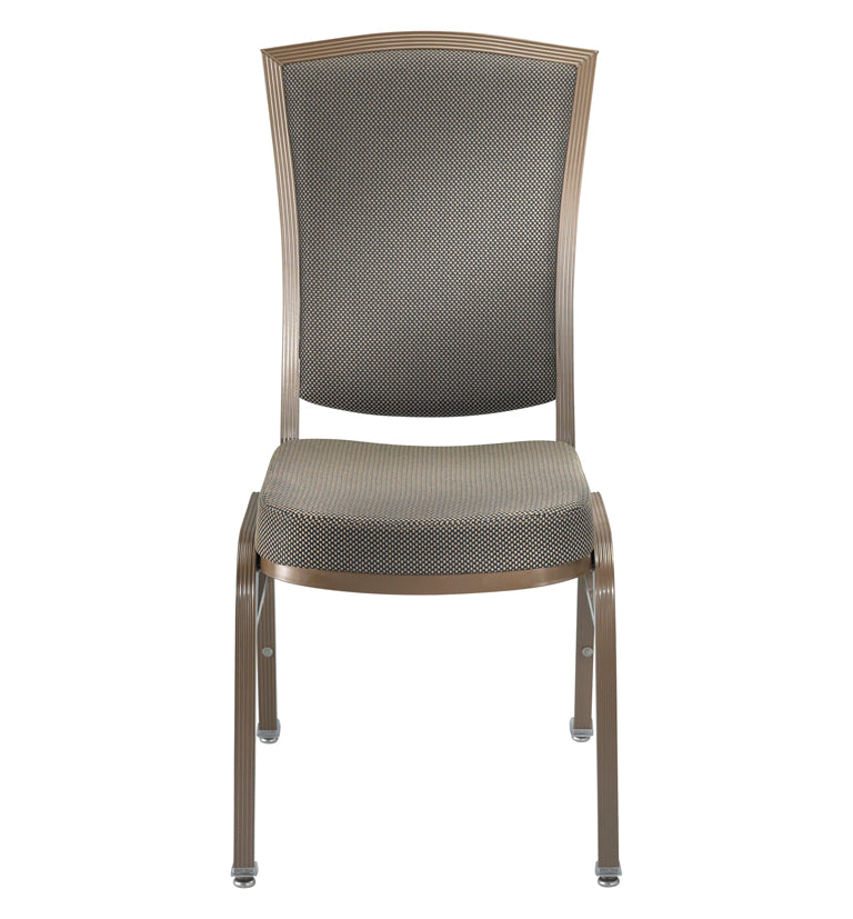 8659 / 8659-AB Aluminum Stacking Banquet Chair with Action Back