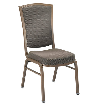 8659 / 8659-AB Aluminum Stacking Banquet Chair with Action Back